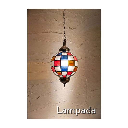  LAMPADA Morocco Glass Pendant Light XMR09