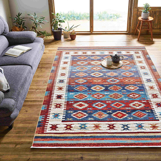 IKEHIKO Wilton woven carpet Plumeria