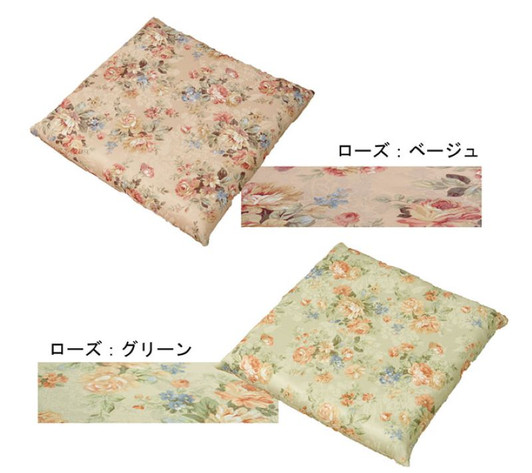 IKEHIKO Cushion + Rose Cover (set of 4)