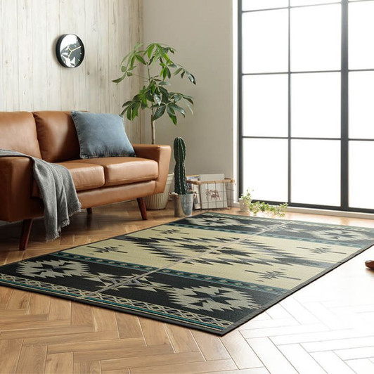 IKEHIKO DX Killy Kilim Rush Rug 