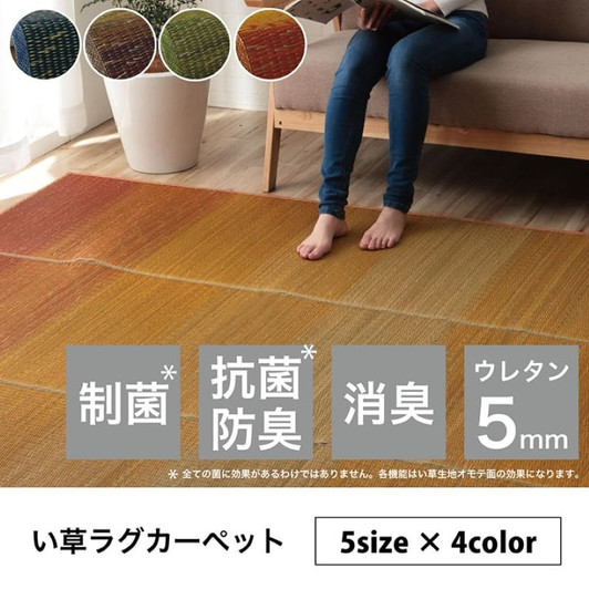 IKEHIKO NCX Clear Rush Rug/Carpet