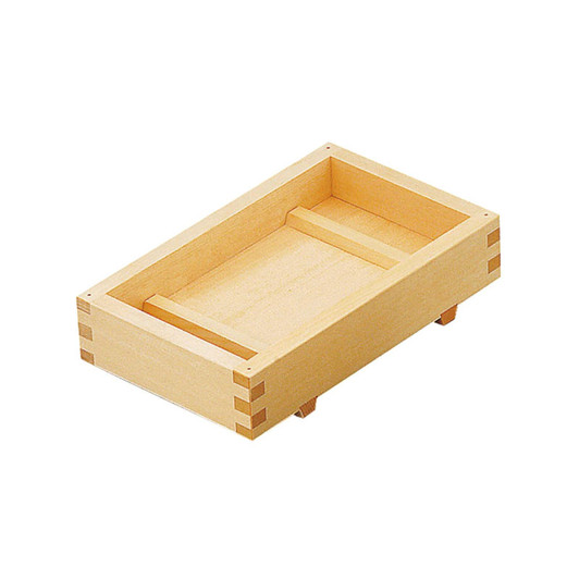 YOUBI Plain wood pressed sushi ware (5-tier set)