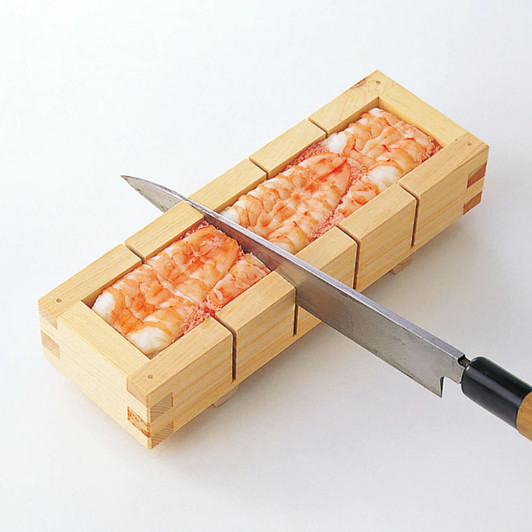 YOUBI Plain wood sushi mold