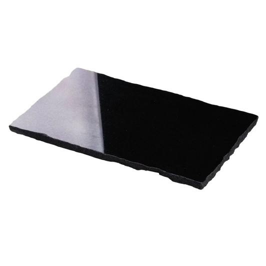 YOUBI Black granite long plate