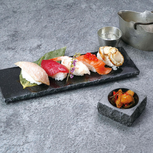 YOUBI Black granite Small Bowl