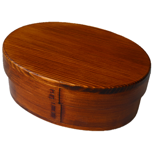 WAKACHO Magewappa bento box Oval one-tier Small Suri lacquer