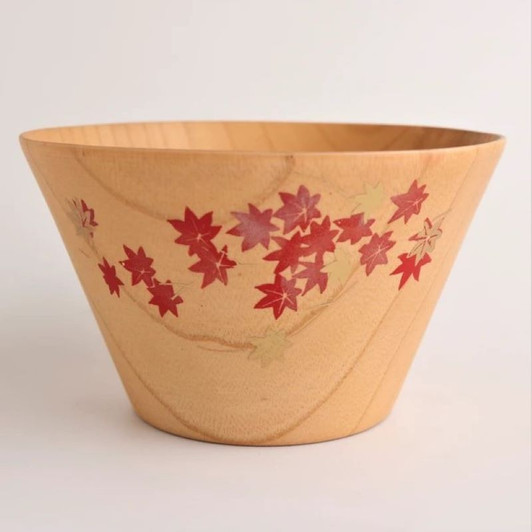 WAKACHO Makie Cup Bowl NA Autumn Leaves