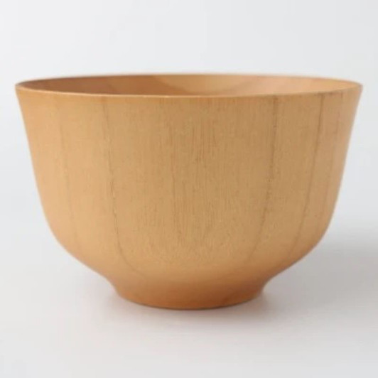 WAKACHO Wooden Hatan Soup Bowl NA