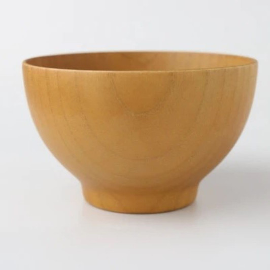 WAKACHO Wooden Yamato Soup Bowl NA