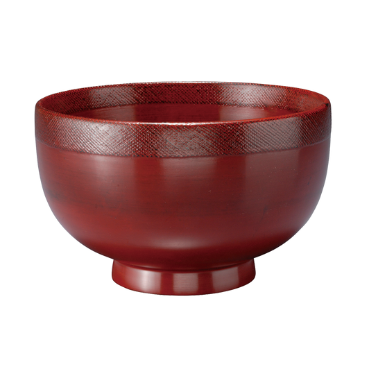 WAKACHO Wooden Large Bowl Red