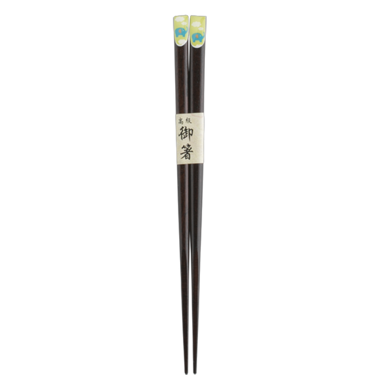 WAKACHO Kids Green Elephant Chopsticks