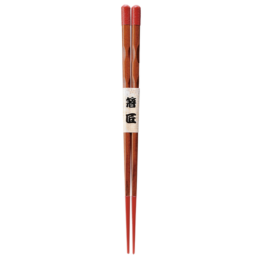 WAKACHO Wooden Chopsticks Engraved Red