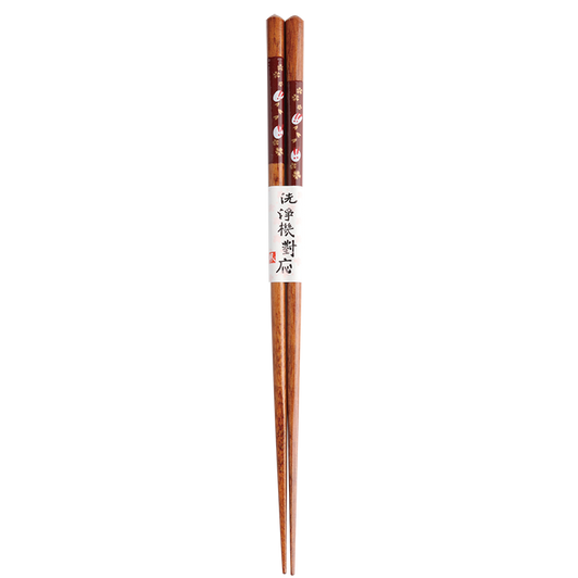 WAKACHO Wooden Chopsticks Cute Rabbit Red