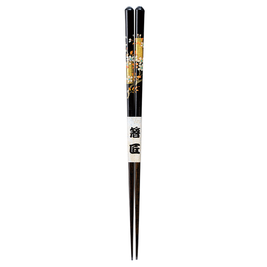 WAKACHO Wooden Chopsticks Sakura Black Gold