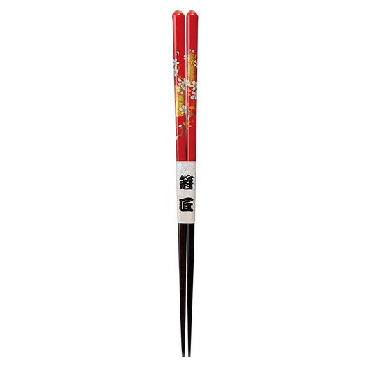 WAKACHO Wooden Chopsticks Sakura Red Gold
