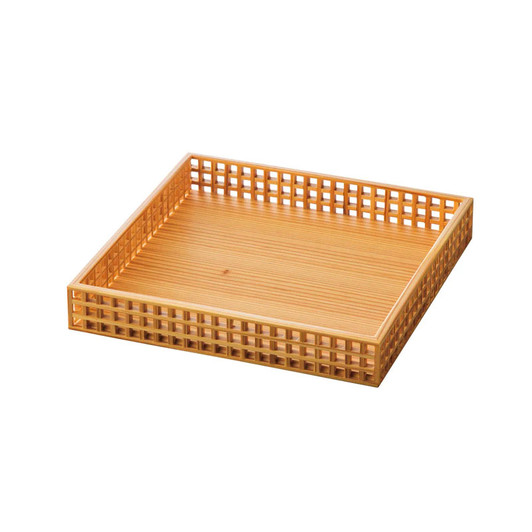 YOUBI Fine lattice square tray