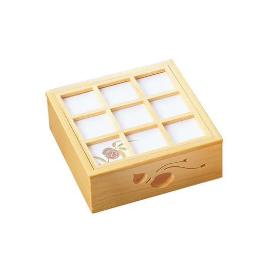 YOUBI Hinoki watermark cooking box lid (gourd) 