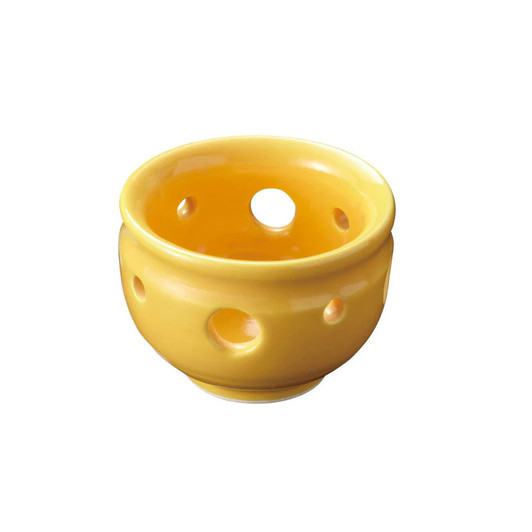 YOUBI Ceramic flower Japanese delicacy (yellow)