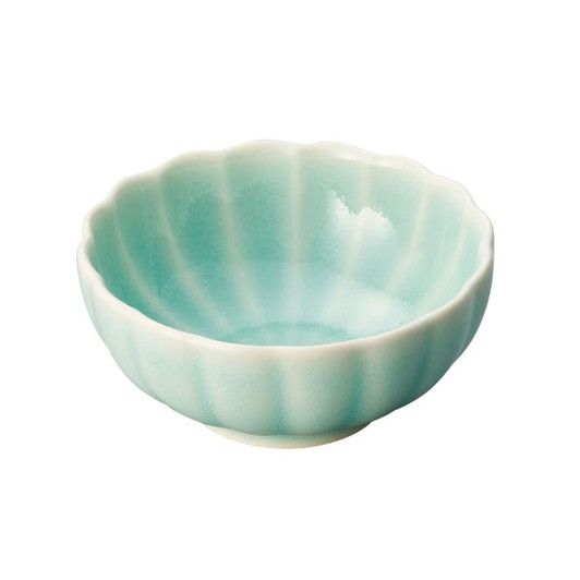 YOUBI Chrysanthemum-shaped small bowl (Green)