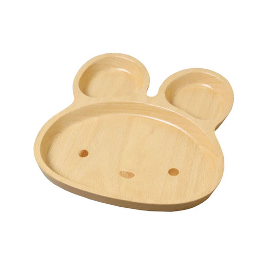 YOUBI Beech Wooden kids tray Rabbit