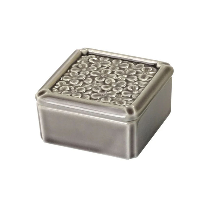 YOUBI Flower crest small box Silver