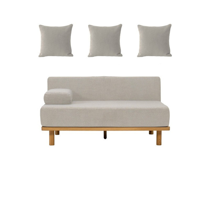 Fumi Cushioned Semi-wide Sofa 