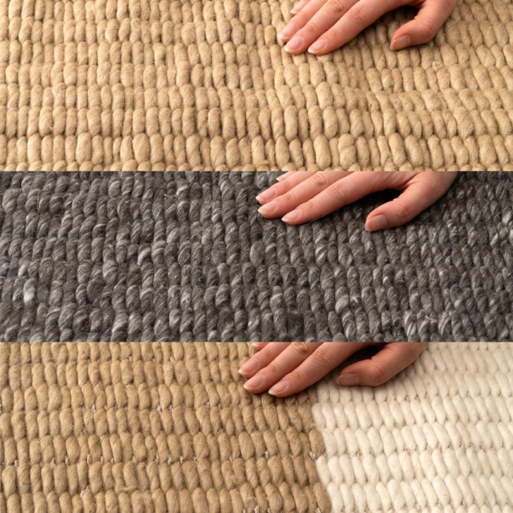 Azumaya Wool Rug Mat 130x190