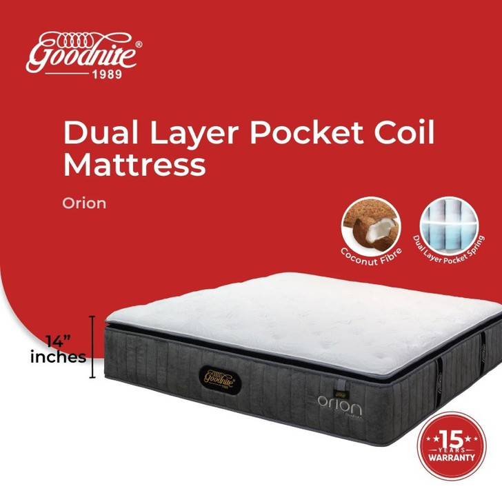 Goodnite Orion Dual Layer Pocket Spring Mattress