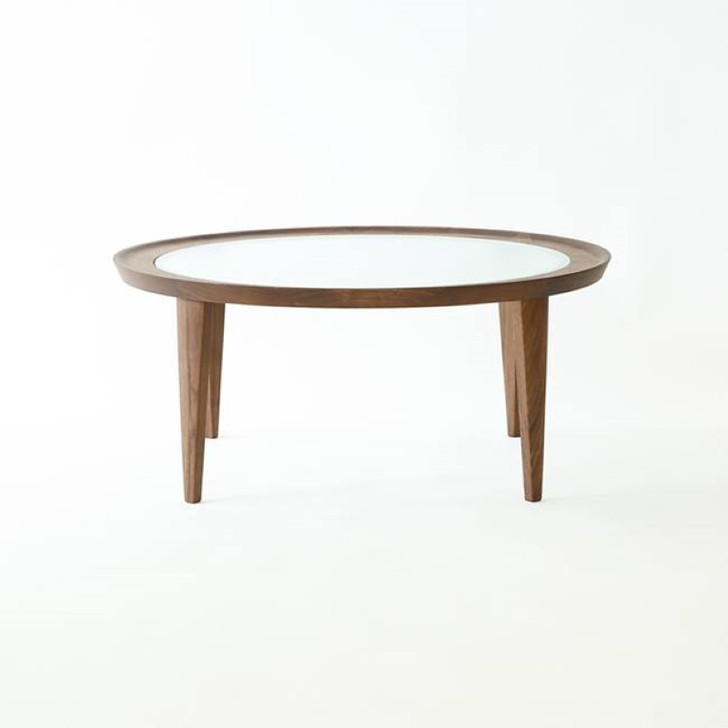SHIRAKAWA RIN Coffee Table with Glass Top 