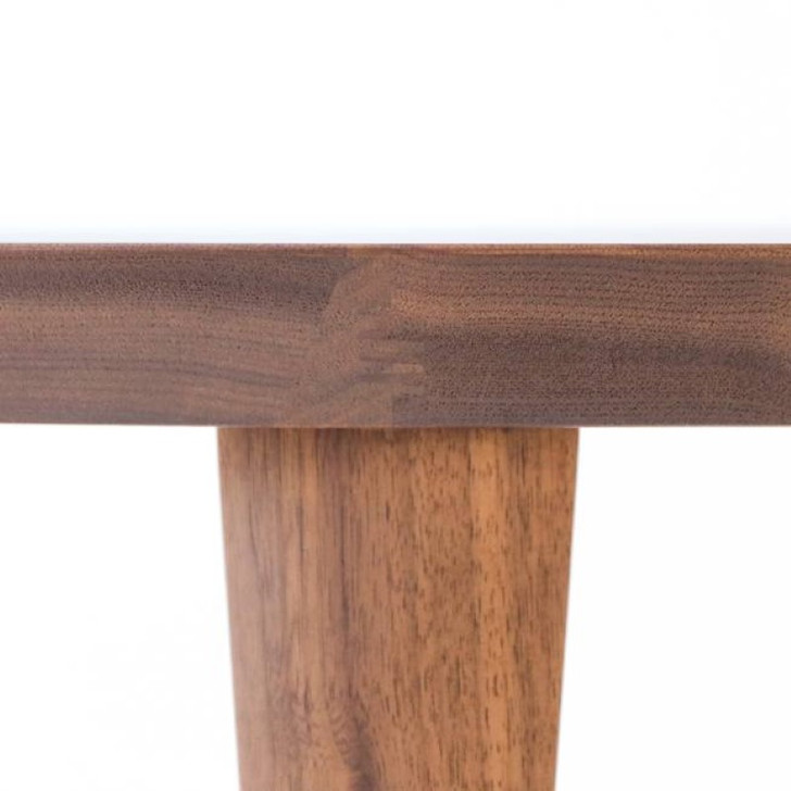 SHIRAKAWA RIN Side Table with Glass Top 