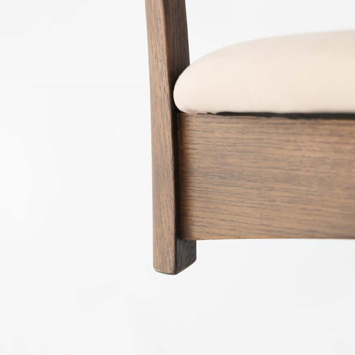 SHIRAKAWA Rapt Swivel Armchair with Upholstered Seat