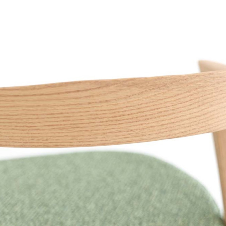 SHIRAKAWA SAISHO Aito Armchair with Upholstered Seat