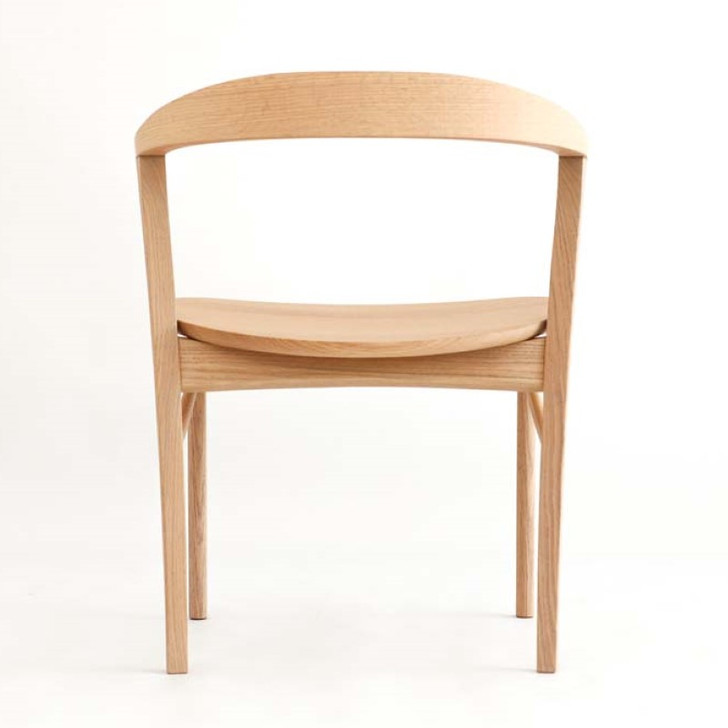 SHIRAKAWA SAISHO Aito Armchair with Wooden Seat