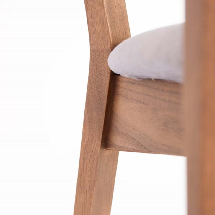 SHIRAKAWA LEVY Chair with Upholstered Seat