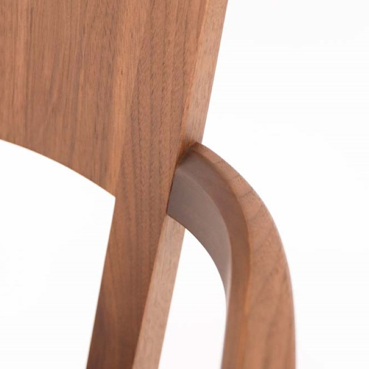 SHIRAKAWA LEVY Armchair with Wooden Seat 