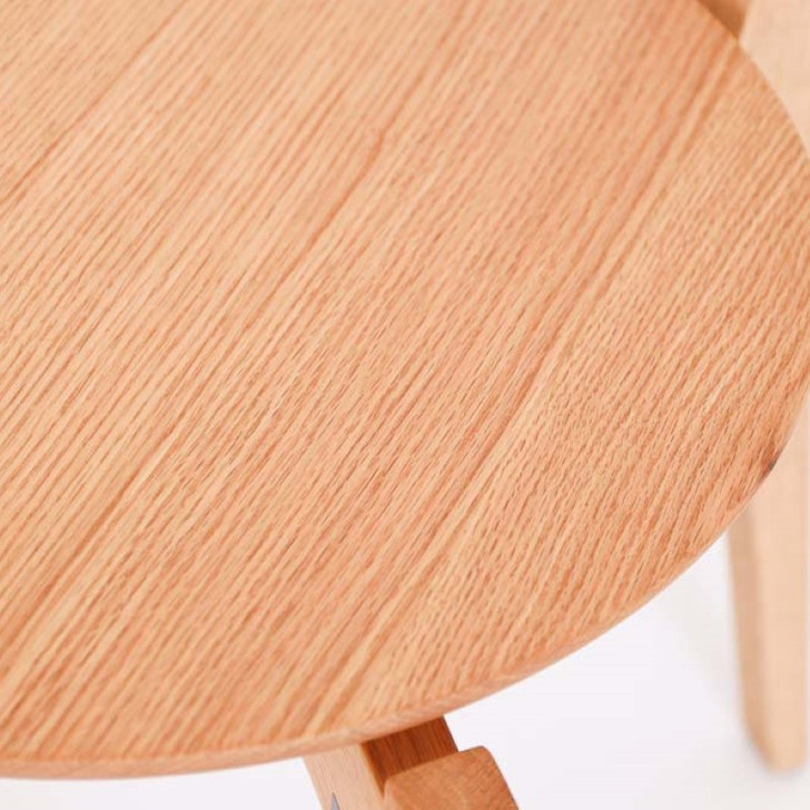 SHIRAKAWA MARC Chair with Wooden Seat 