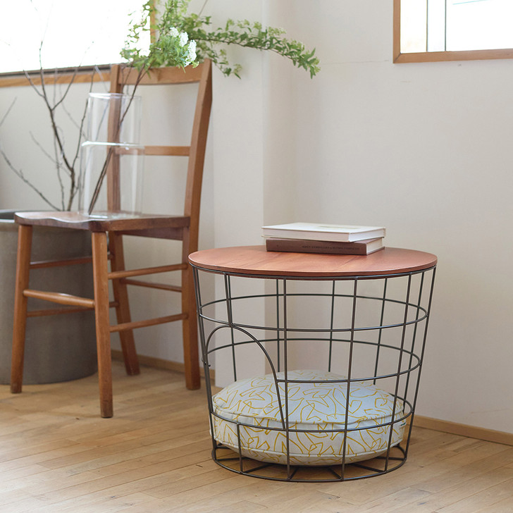 SHESAY IRON basket table