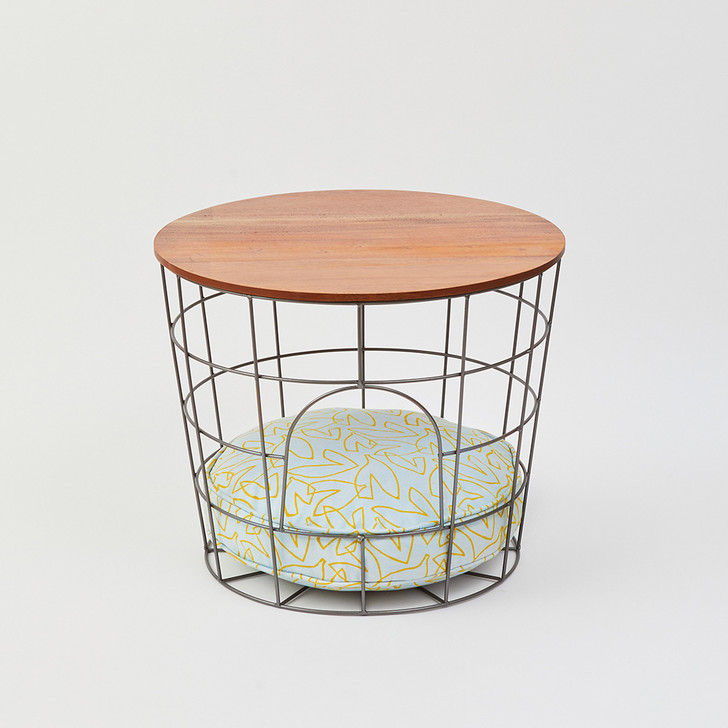 SHESAY IRON basket table