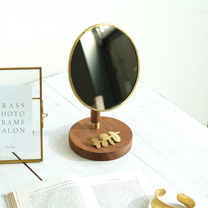 SHESAY Oval Stand Mirror