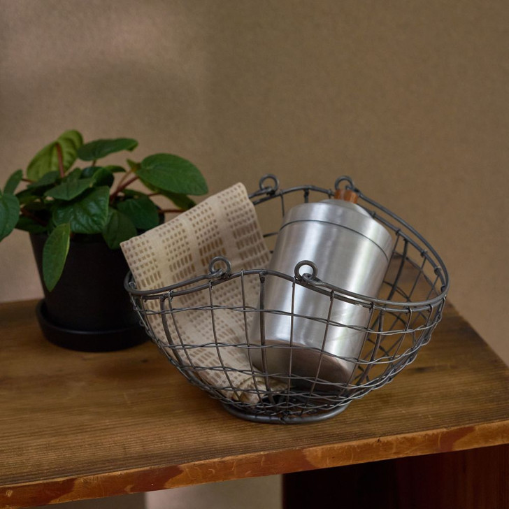 SHESAY Iron Boat Basket