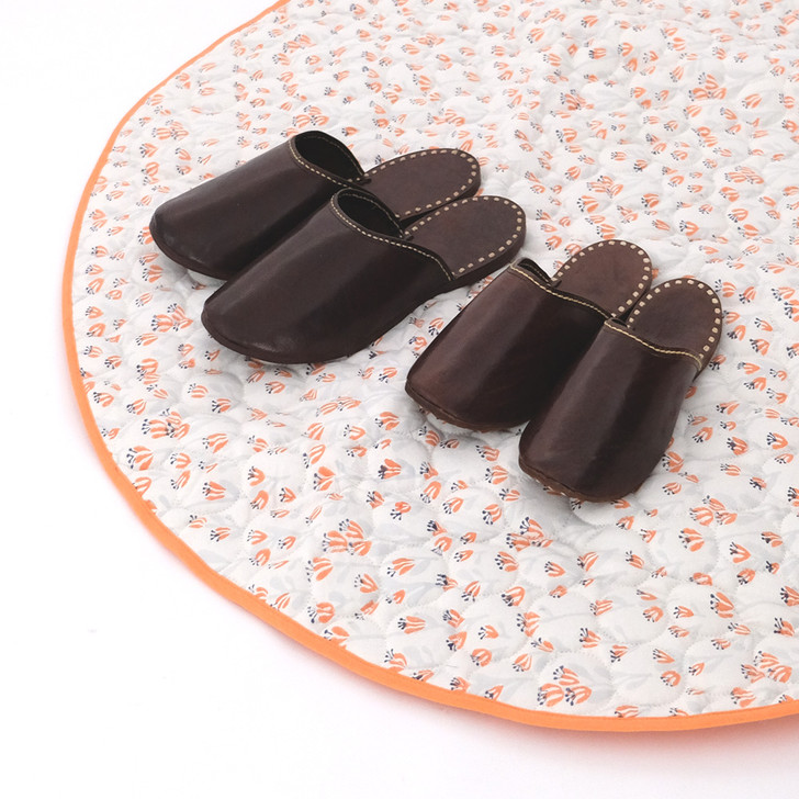 SHESAY Leather Slippers