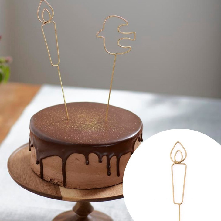 SHESAY Brass Candle Topper