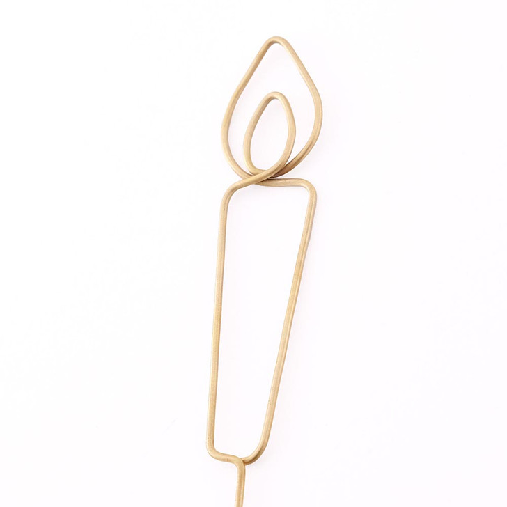 SHESAY Brass Candle Topper
