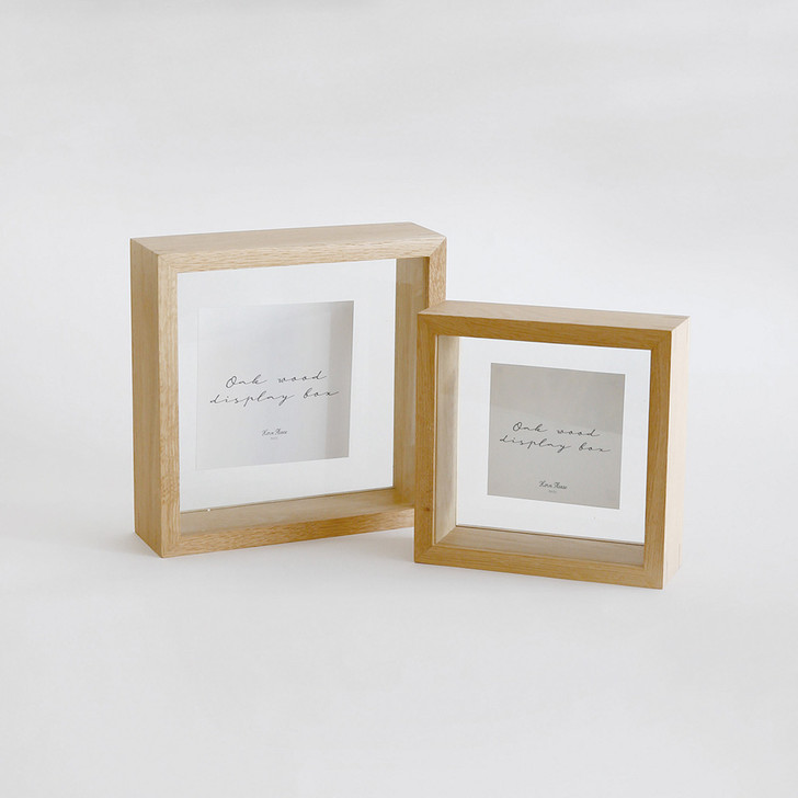 SHESAY OAKWOOD Display Box Square