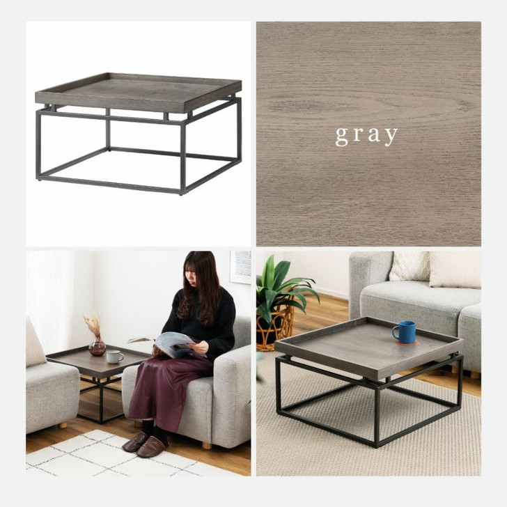 Azumaya Low table, width 60cm | arbre ( Square)  