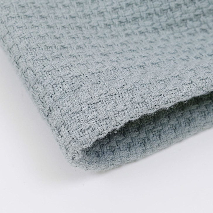 SHESAY Fabric Handle Basket Waffle Weave