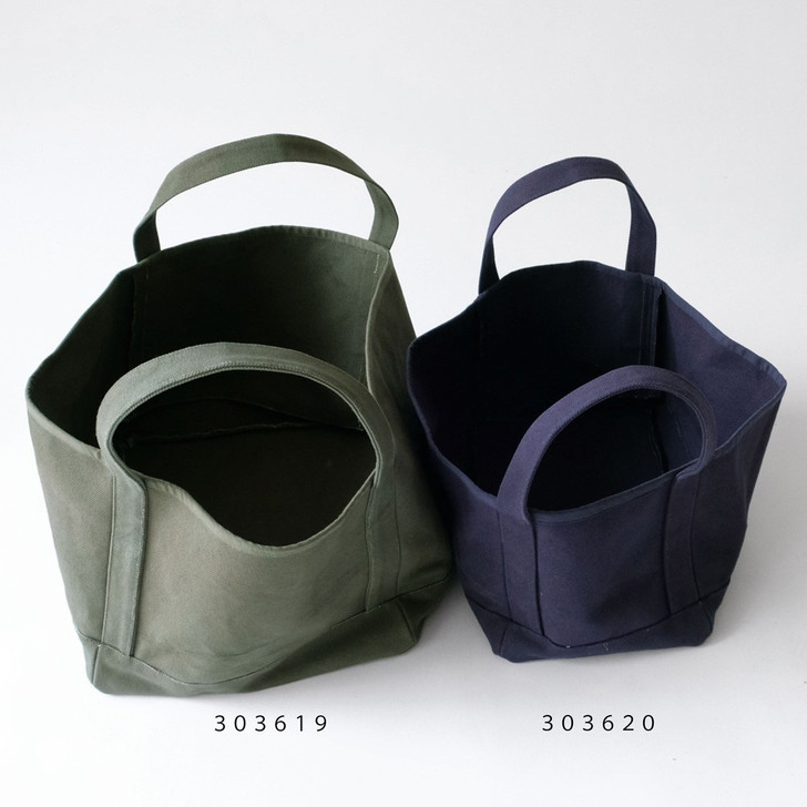 SHESAY Canvas Stock Handle Basket