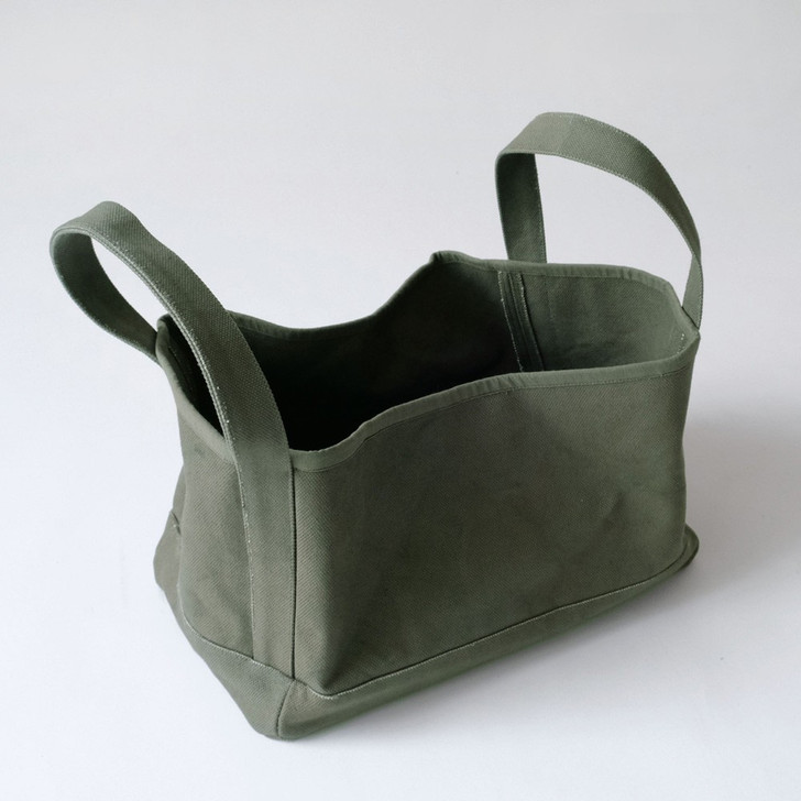 SHESAY Canvas Stock Handle Basket