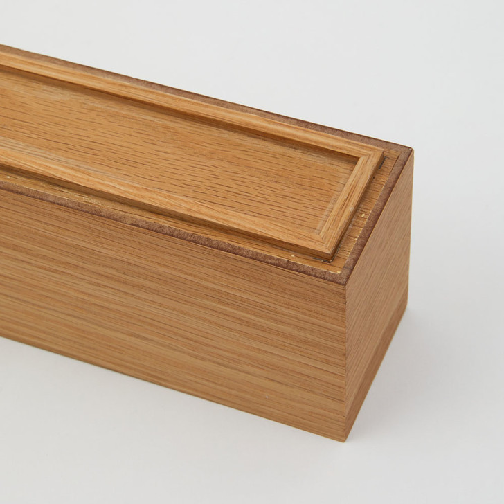 SHESAY Oak Wood Partition Box