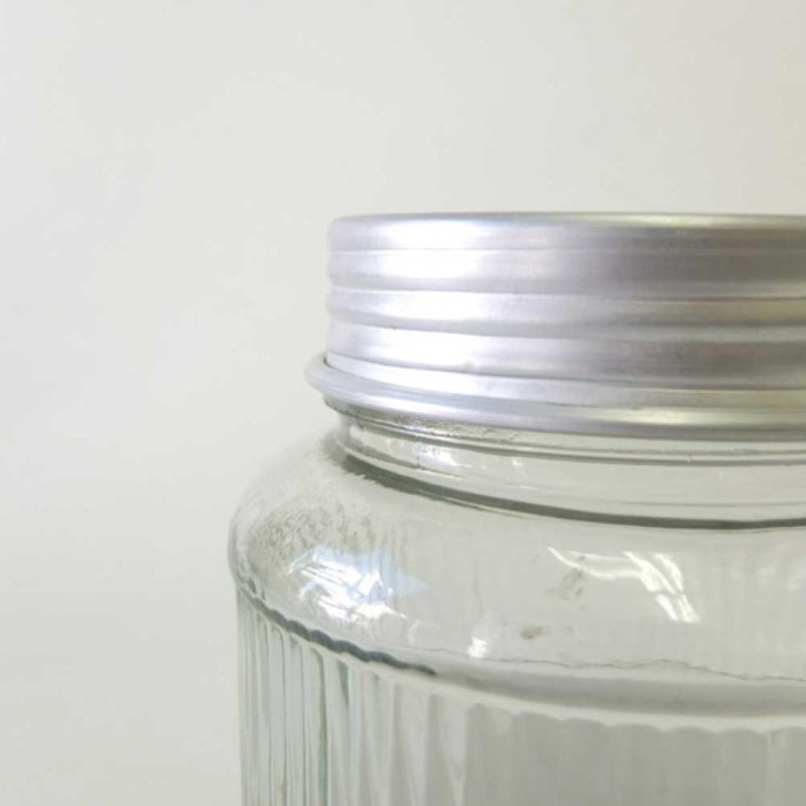 SHESAY Broad Line Glass Jar 